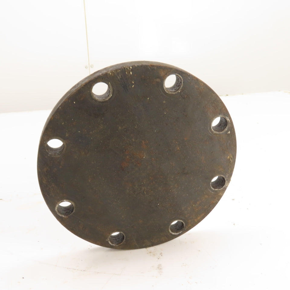 8" Blind Pipe Flange Plug Cap Carbon Steel 11" OD x 8-Bolt