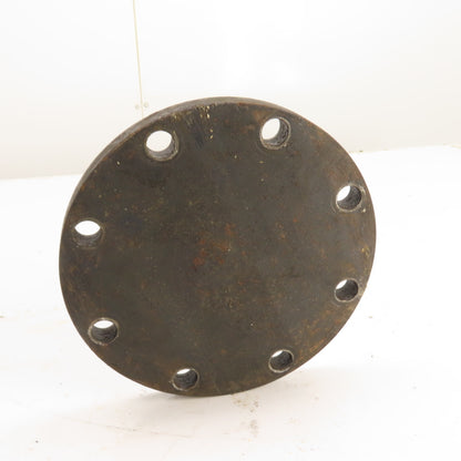 8" Blind Pipe Flange Plug Cap Carbon Steel 11" OD x 8-Bolt