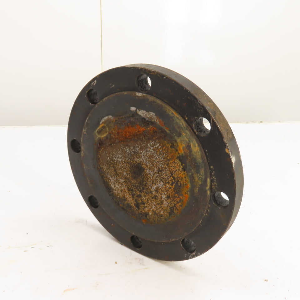 8" Blind Pipe Flange Plug Cap Carbon Steel 11" OD x 8-Bolt
