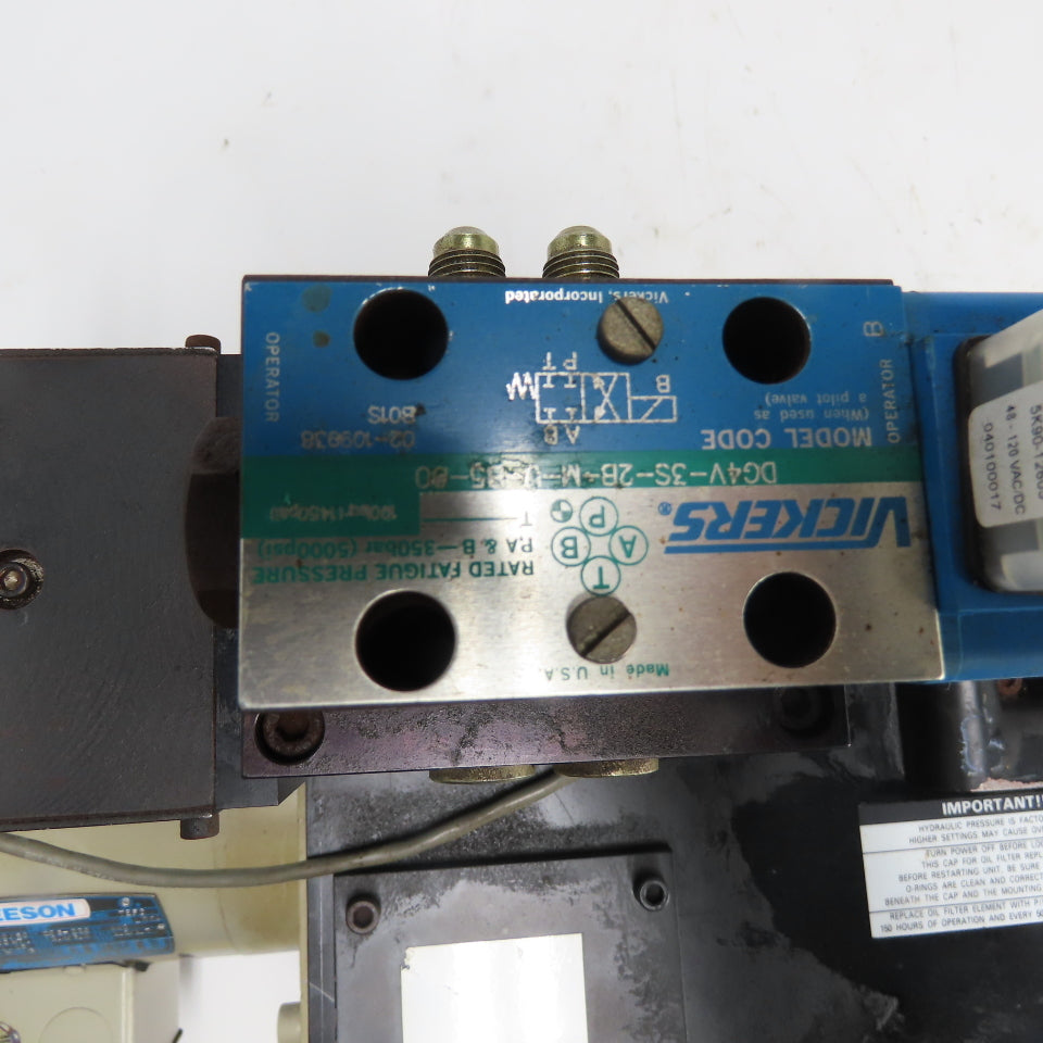 North American 7 Gal. 1/2 HP 3 PH Hydraulic Power Unit 5000psi 230/460V