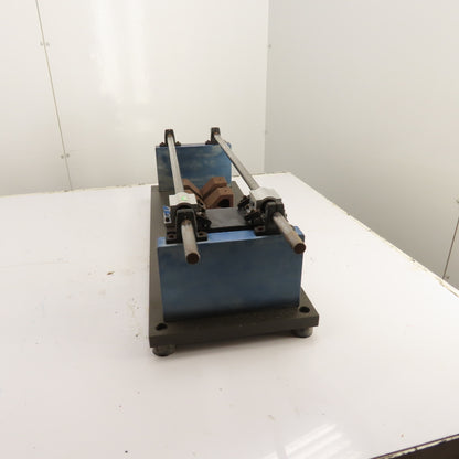 32" x 12" x 1" Thick Aluminum Fixture Setup Sliding Jig Fixture 23" Stroke