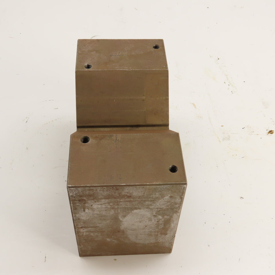 Heavy Duty Cast Iron V-Block Machinist Setup Fixture 11.75" x 5.75" x 7-7/8" H