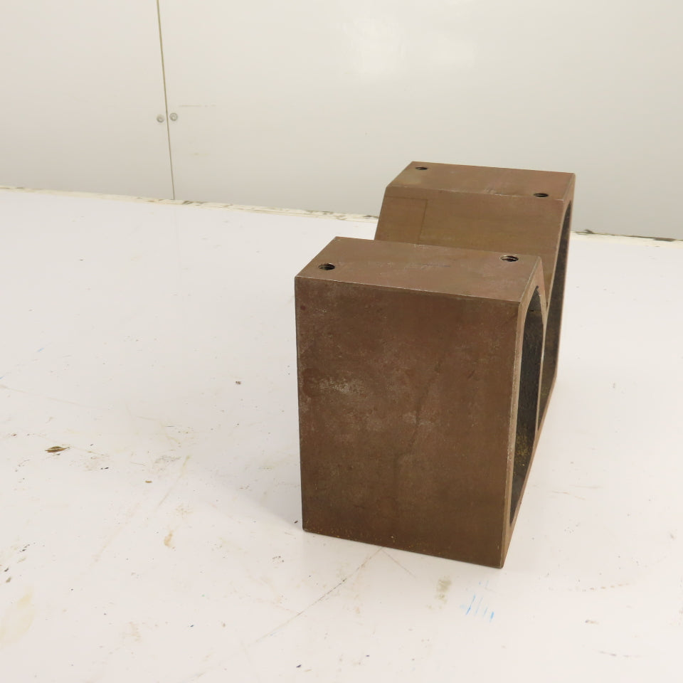 Heavy Duty Cast Iron V-Block Machinist Setup Fixture 11.75" x 5.75" x 7-7/8" H