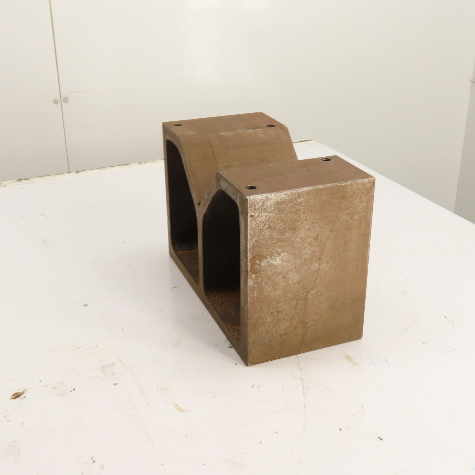 Heavy Duty Cast Iron V-Block Machinist Setup Fixture 11.75" x 5.75" x 7-7/8" H