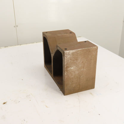 Heavy Duty Cast Iron V-Block Machinist Setup Fixture 11.75" x 5.75" x 7-7/8" H