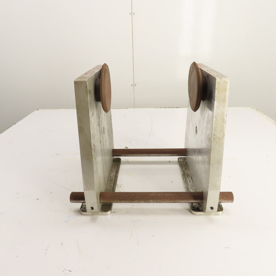 Aluminum A-Frame Static Balancer/Balancing Way 12" Swing x 4" Rollers USA Made