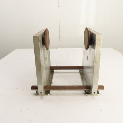 Aluminum A-Frame Static Balancer/Balancing Way 12" Swing x 4" Rollers USA Made