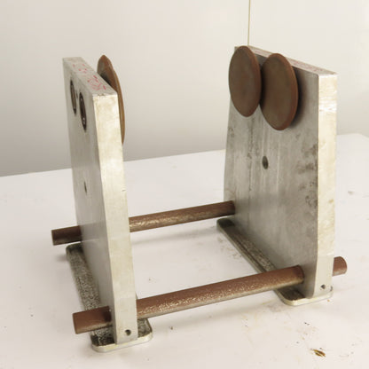Aluminum A-Frame Static Balancer/Balancing Way 12" Swing x 4" Rollers USA Made