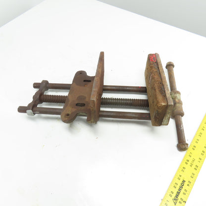 Massey Vise Co. NO. 200 10" Jaw Rapid Acting Woodworkers Vise Vintage USA