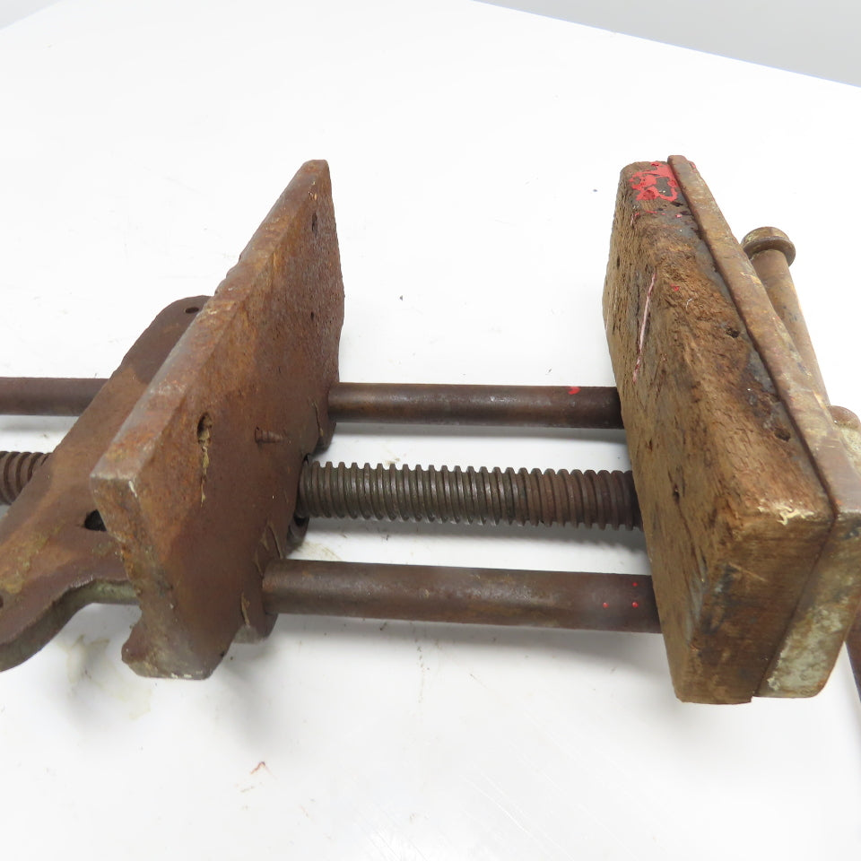 Massey Vise Co. NO. 200 10" Jaw Rapid Acting Woodworkers Vise Vintage USA
