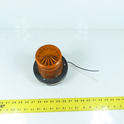 Federal Signal AV1-LED 120V LED Audio Visual Signal Light Amber