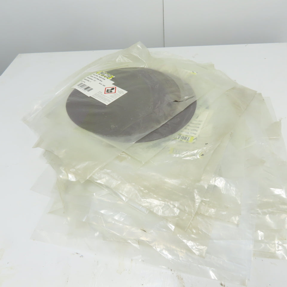 TRU-MAXX 78281094 12" 180 Grit A/O PSA Sanding Disc Lot Of 37