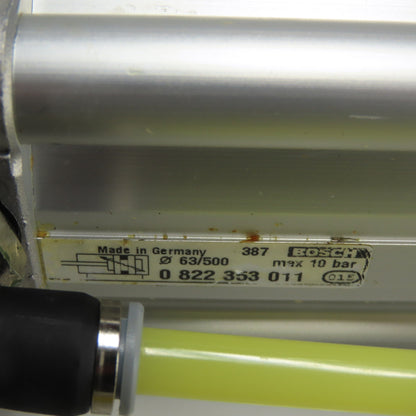 Bosch 0 822 353 011 63mm Bore 500mm Stroke Pneumatic Air Cylinder 10 Bar