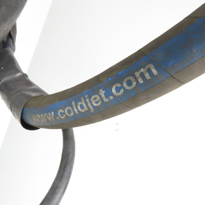 Cold Jet Dry Ice Blasting Applicator Hose with Control Cable 22' Long