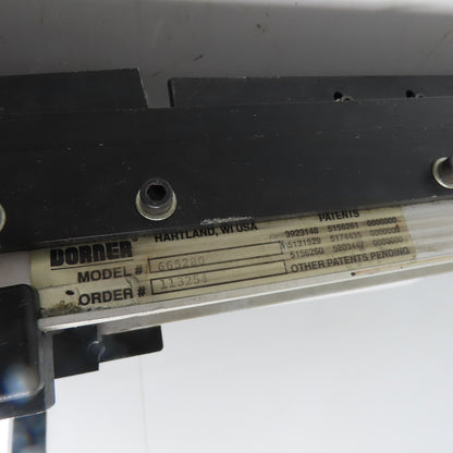 Dorner 665280 5" x 30" Low Profile Belt Conveyor 10:1 Ratio Tested Ok @ 90VDC
