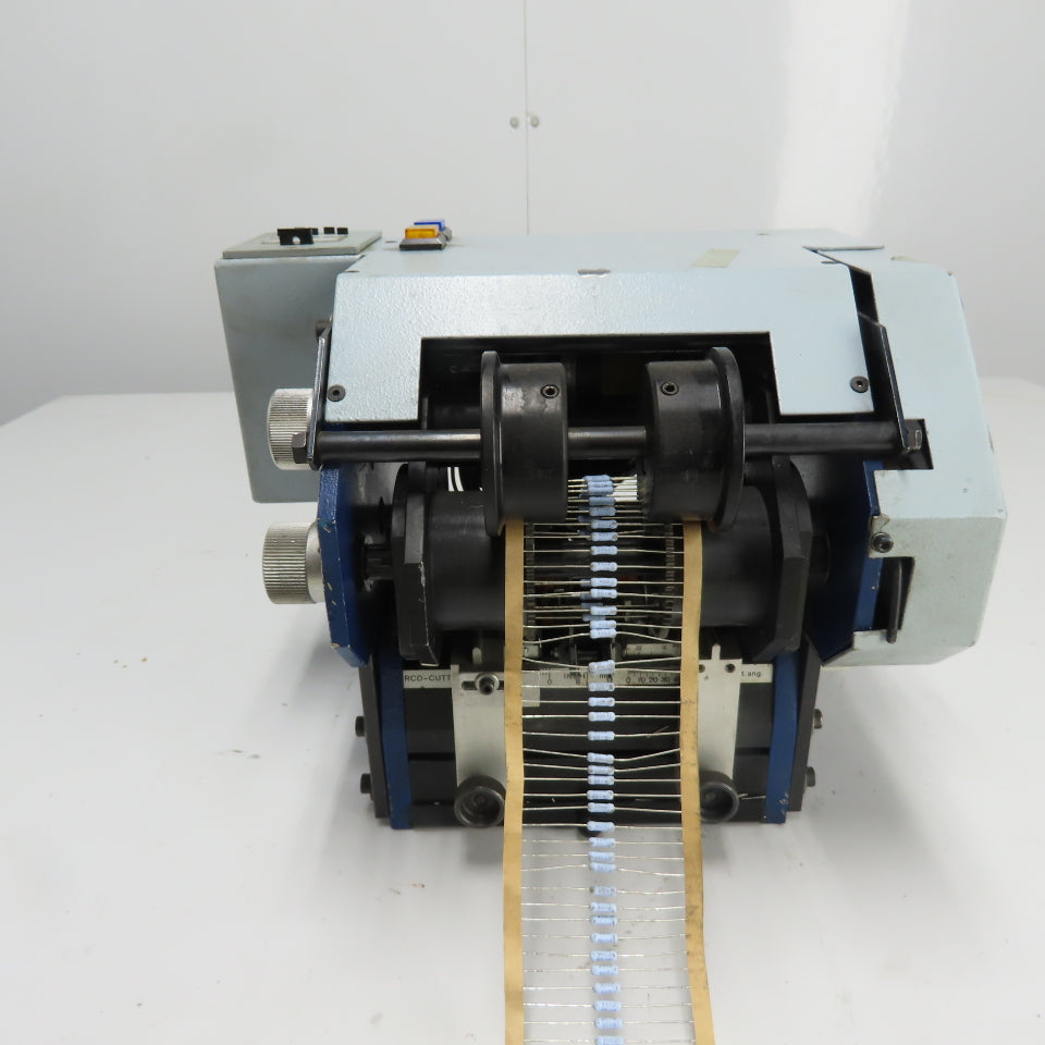 RCD Axial Lead Cutter and Bender Machine with Counter