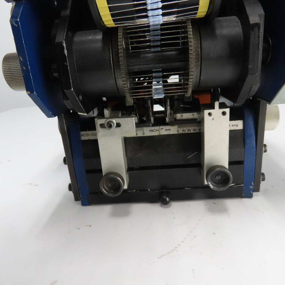 RCD Axial Lead Cutter and Bender Machine with Counter