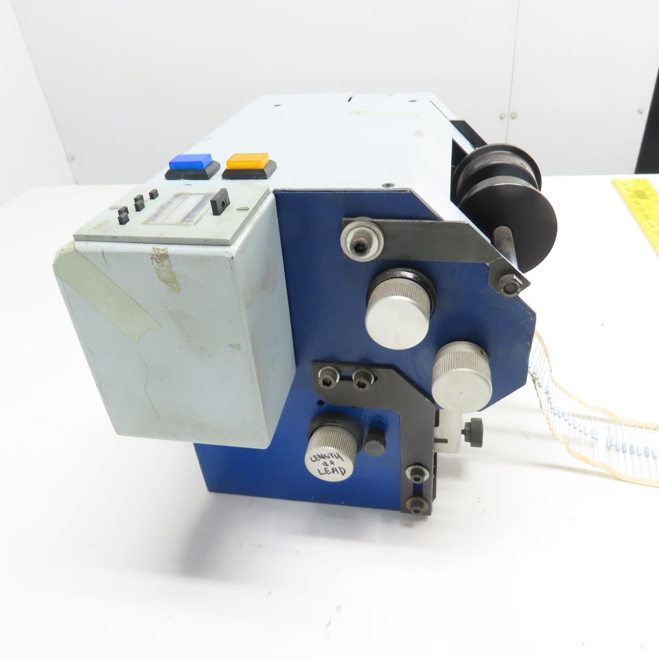RCD Axial Lead Cutter and Bender Machine with Counter