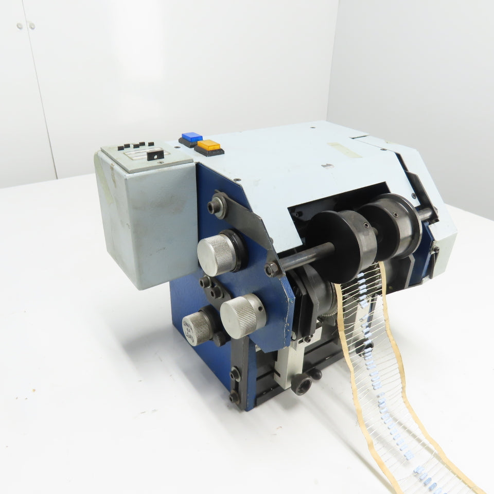 RCD Axial Lead Cutter and Bender Machine with Counter