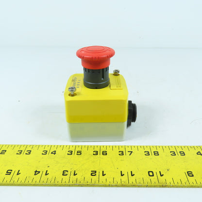 Telemecanique XALK178 Emergency Stop Station 40mm Mushroom Head Red/Yellow
