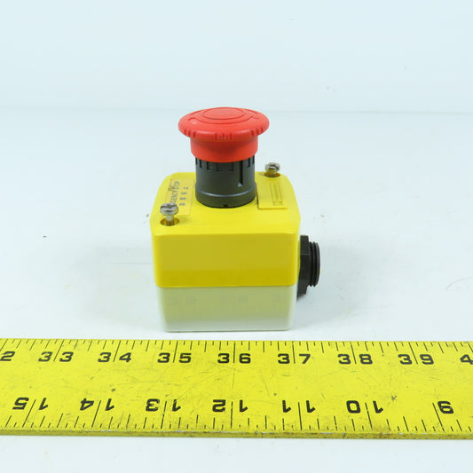 Telemecanique XALK178 Emergency Stop Station 40mm Mushroom Head Red/Yellow