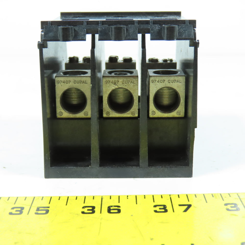 Littelfuse LD2570 3DIN 3-Pole Power Distribution Block 600V 175A