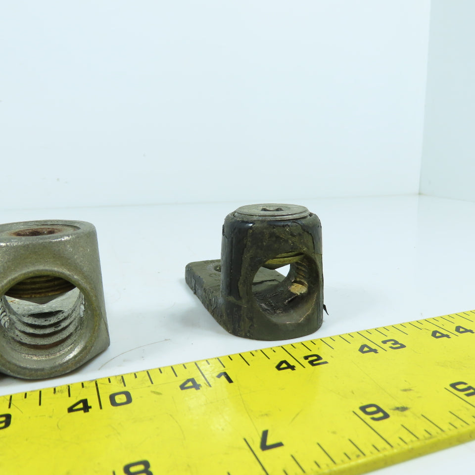 PNL-500 KA-30 Lot /6 Mechanical Terminal Lugs 5 Aluminum 1 Copper 300-500 kcmil