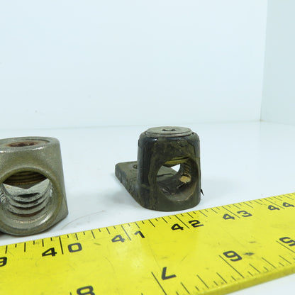 PNL-500 KA-30 Lot /6 Mechanical Terminal Lugs 5 Aluminum 1 Copper 300-500 kcmil