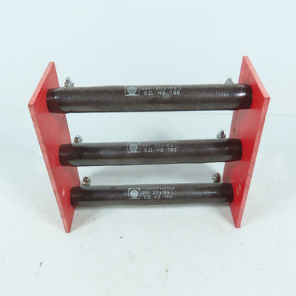 Danotherm GRF 20x165 L 3-Bank Wire Wound Resistor Assembly 5Ohm Braking Resistor