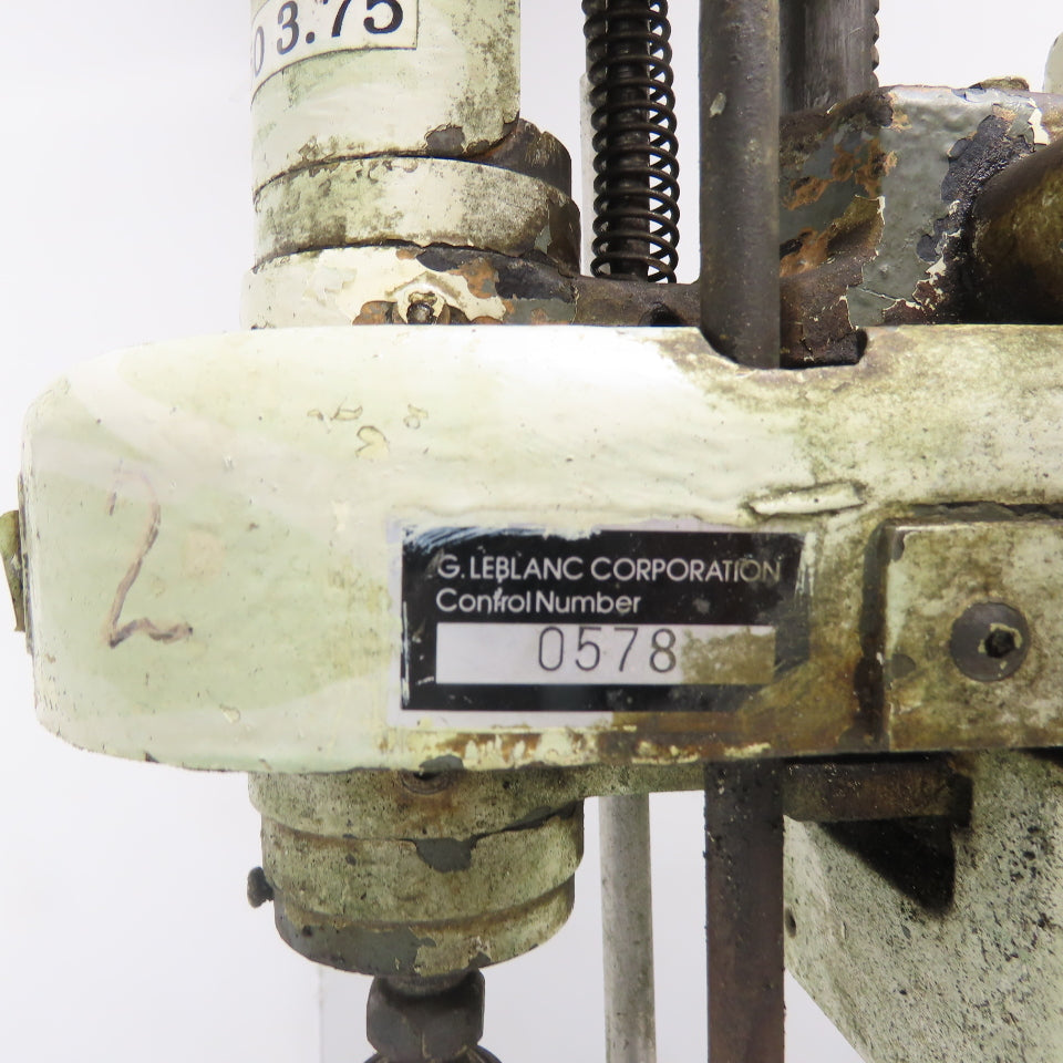 Leblanc 0578 Vintage Industrial Bench Drill Press 115V 1Ph Tested