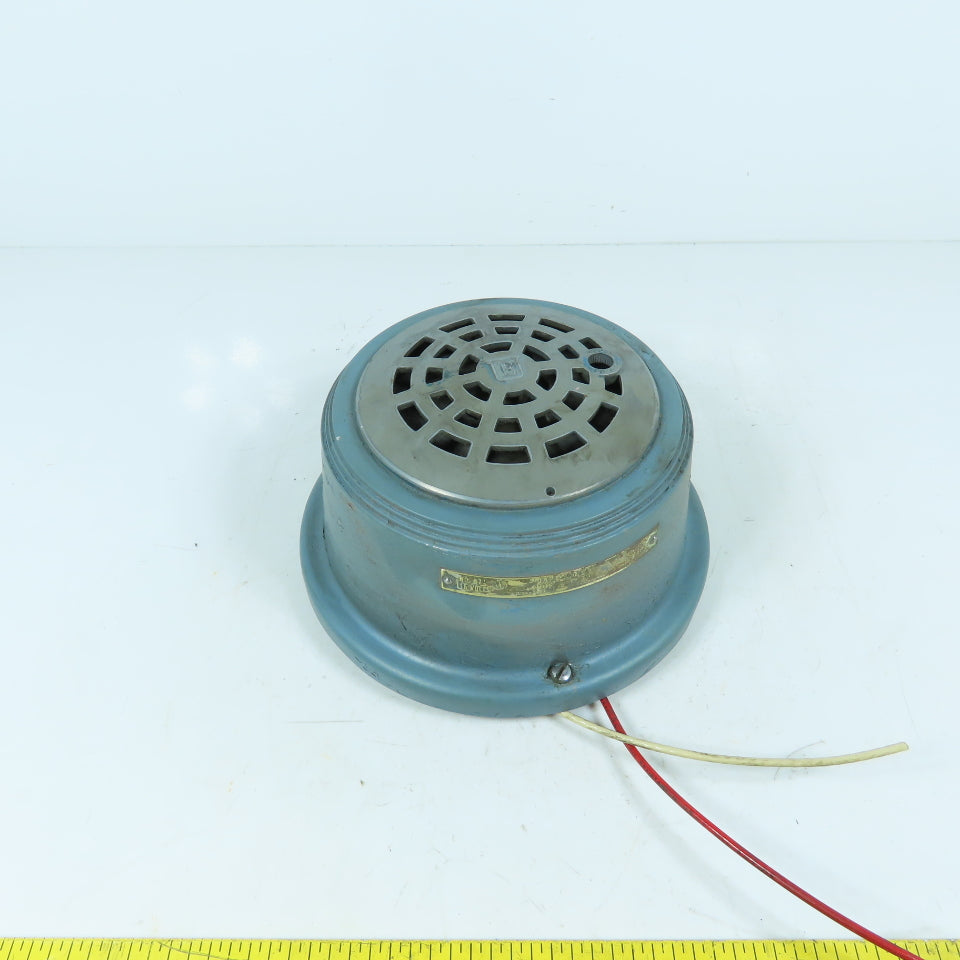 Edwards Signaling 374 Adaptahorn Vibrating Horn Buzzer 6" 115VAC Surface Mount