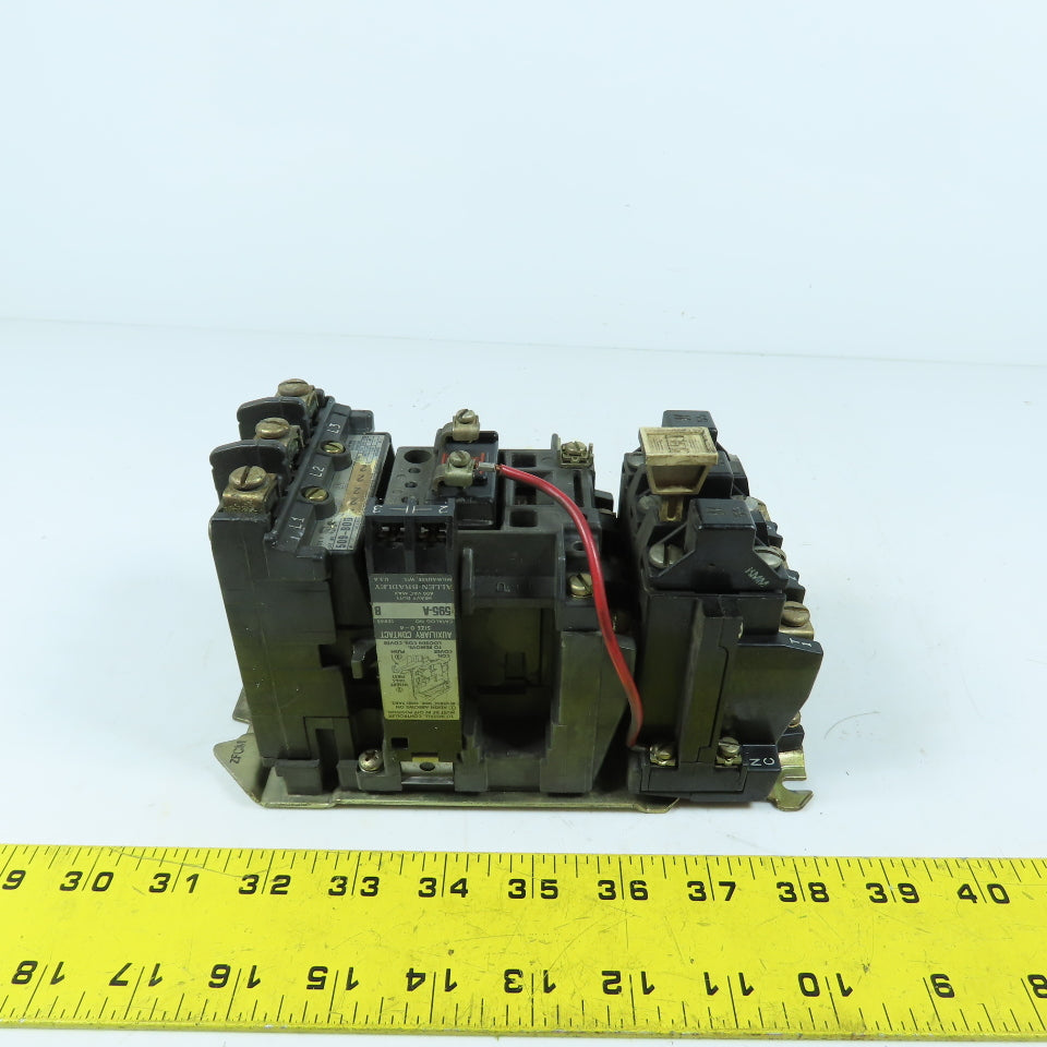 Allen-Bradley 592-BOW16 509-BOD Size 1 Motor Starter 115-120V 60Hz Coil