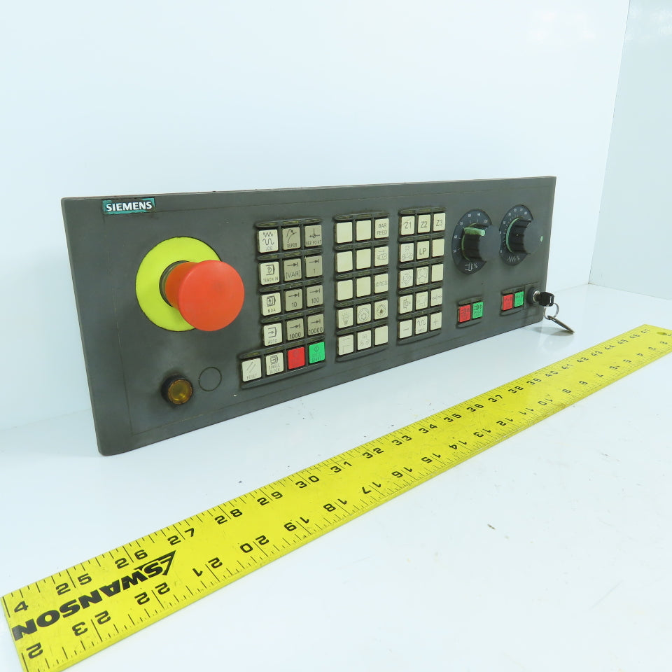 Siemens 6FC5203-0AF22-0AA2 Sinumerik MCP 483C Machine Control Panel MPI