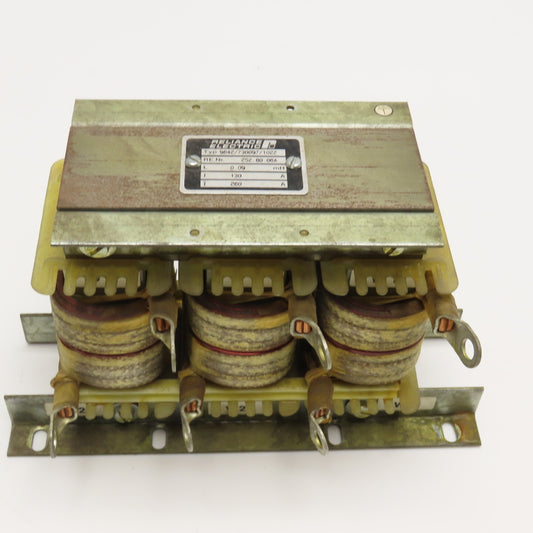 Reliance 252.80.06A 0.09mH 130/260A Line Reactor Choke