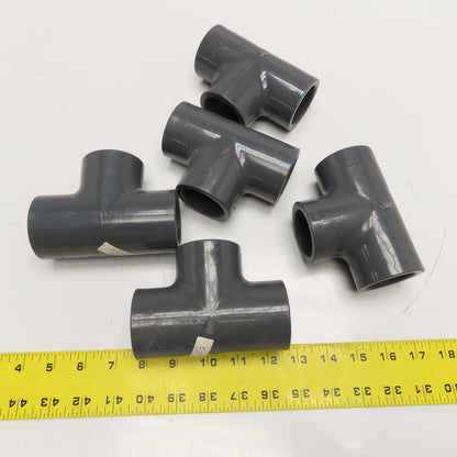 Colonial 1-1/2" Sch. 80 PVC Pipe Union Slip Socket Lot Of 6