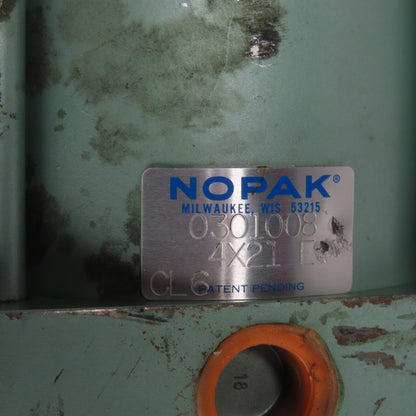 Nopak 0301008 4X21E 4" Bore 21" Stroke Pneumatic Air Cylinder