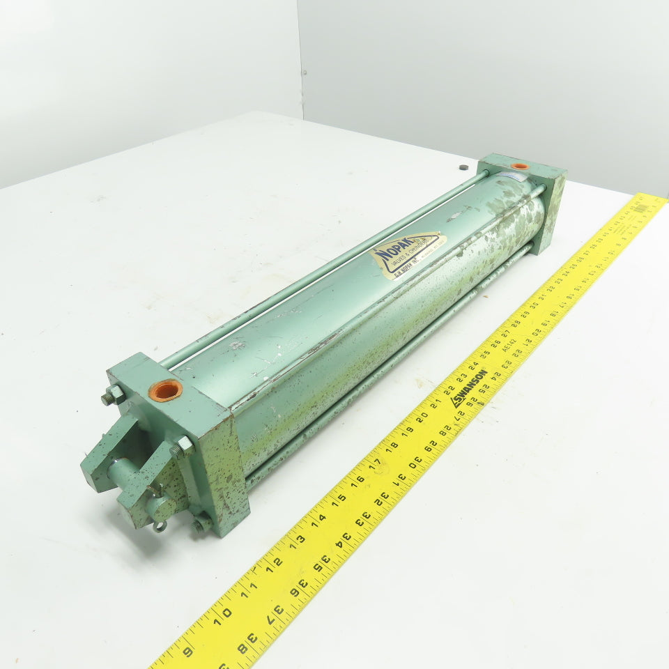 Nopak 0301008 4X21E 4" Bore 21" Stroke Pneumatic Air Cylinder
