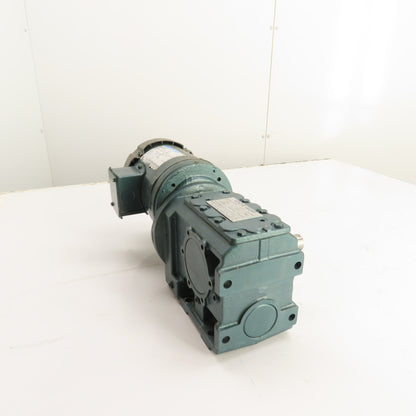 Grove Gear WGR1043 1/4HP Gearmotor 230.09:1 Ratio 7.6 RPM 1" Shaft 230/460V 3PH
