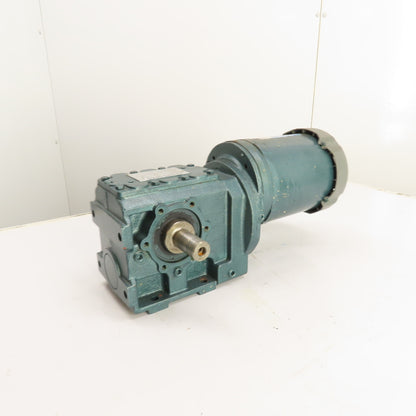 Grove Gear WGR1043 1/4HP Gearmotor 230.09:1 Ratio 7.6 RPM 1" Shaft 230/460V 3PH
