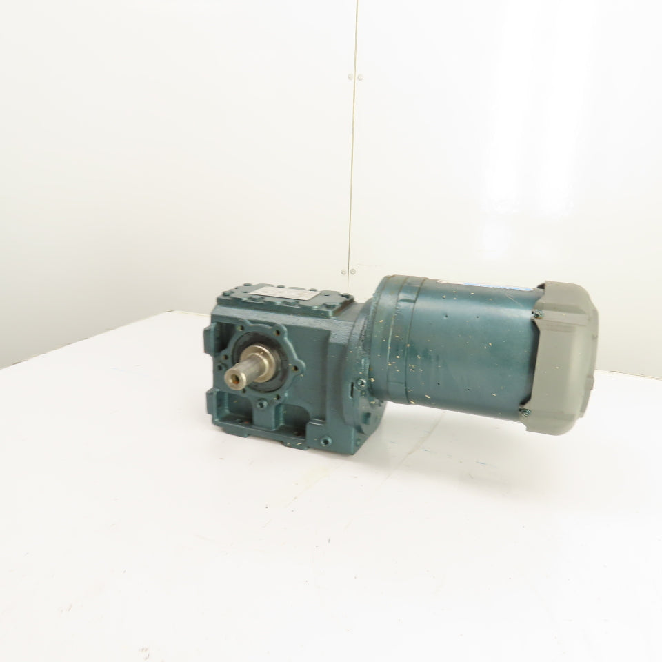 Grove Gear WGR1043 1/4HP Gearmotor 230.09:1 Ratio 7.6 RPM 1" Shaft 230/460V 3PH