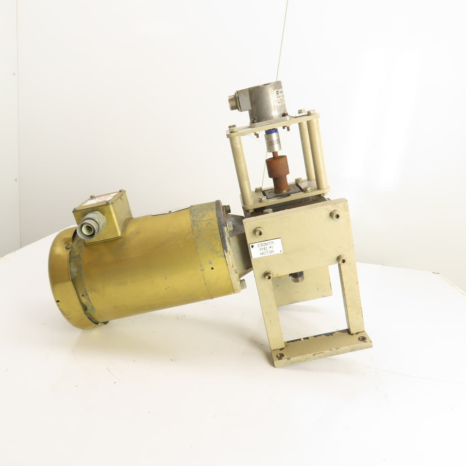 Dayton 4Z010D 1HP Speed Reducer Gear Motor 30:1 Ratio 58 RPM 208-230/460V 3Ph