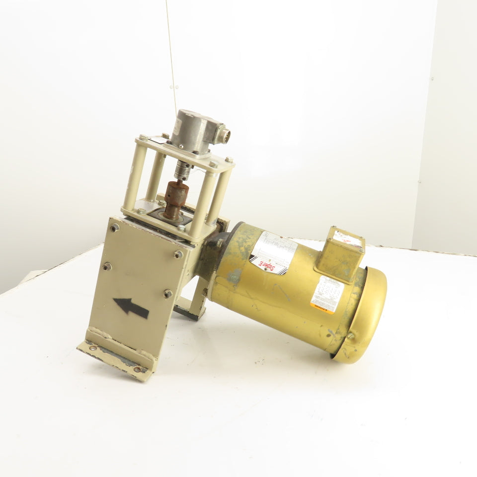 Dayton 4Z010D 1HP Speed Reducer Gear Motor 30:1 Ratio 58 RPM 208-230/460V 3Ph