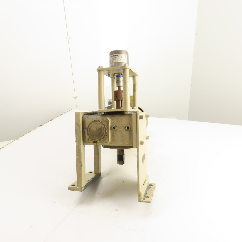 Dayton 4Z010D 1HP Speed Reducer Gear Motor 30:1 Ratio 58 RPM 208-230/460V 3Ph