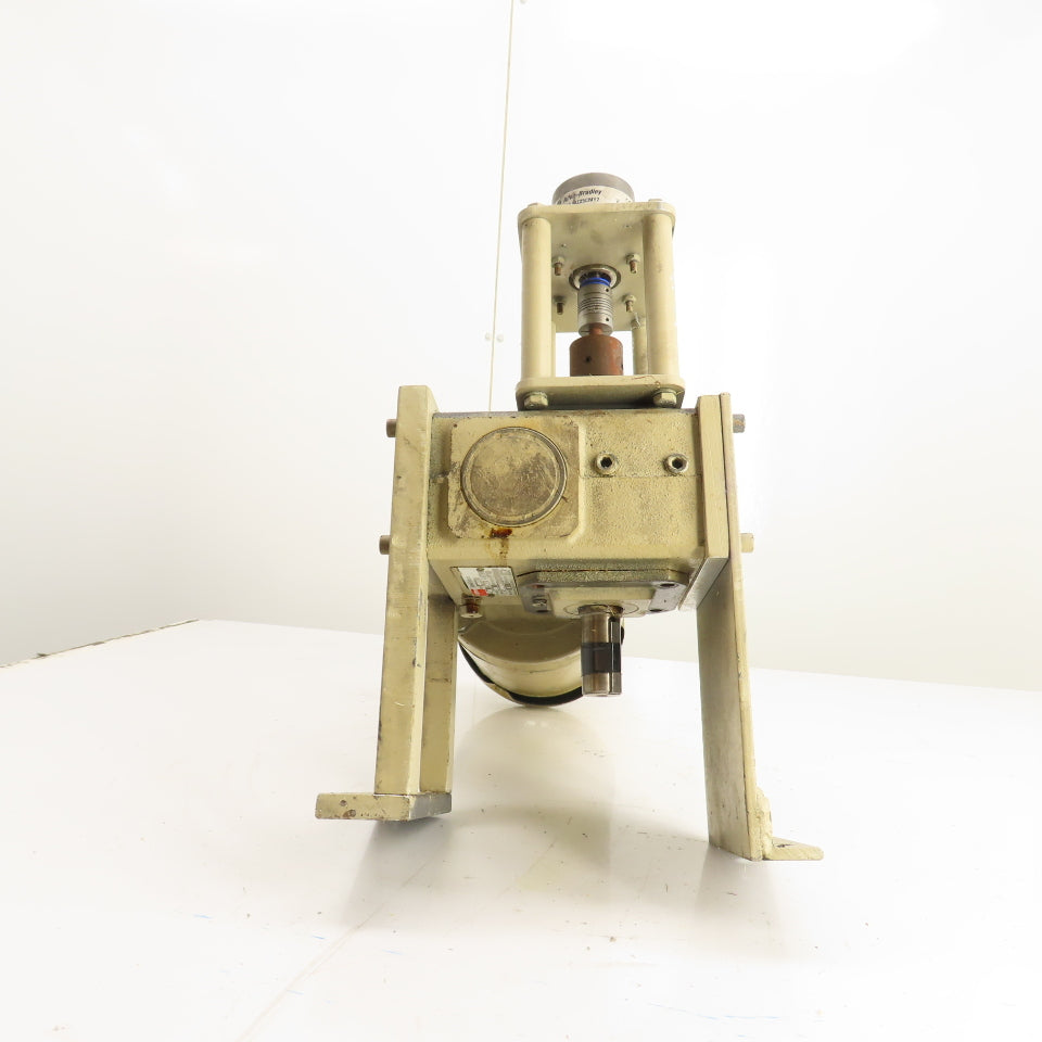 Dayton 4Z010D 1HP Speed Reducer Gear Motor 30:1 Ratio 58 RPM 208-230/460V 3Ph