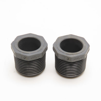 Colonial 3/4" Sch 80 PVC Hex Pipe Plug Lot Of 2