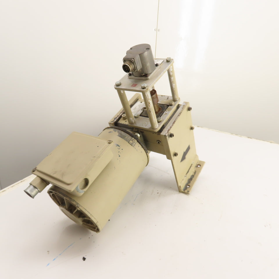 Dayton 4Z010D 1HP Right Angle Gearmotor 230/460V 3Ph 58 RPM Out 610 Torq