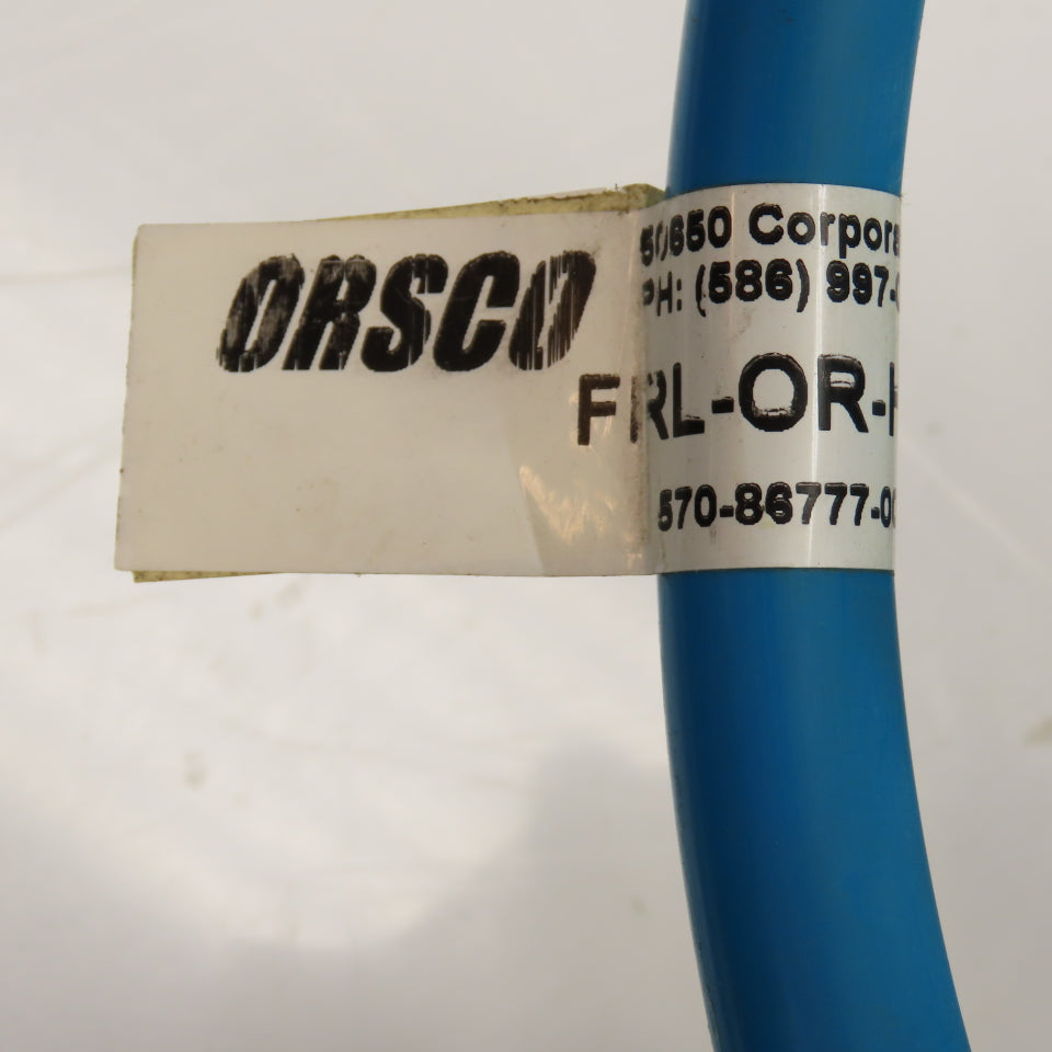 Orsco FRL-OR-HS50 1/2" I.D. x 30' Long Coiled Lubrication System Hose