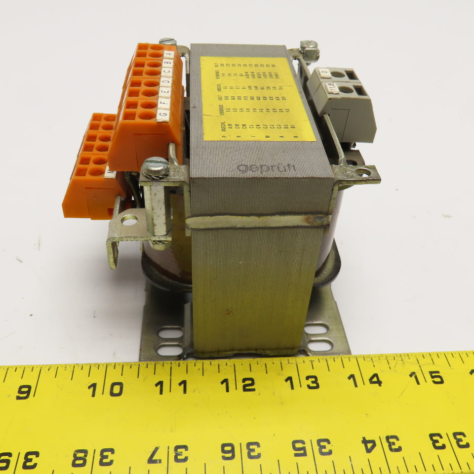 Rathgeber Type ET 160 200-280/380-550V Pri 200/470VA Transformer 11,8 VAC Sec