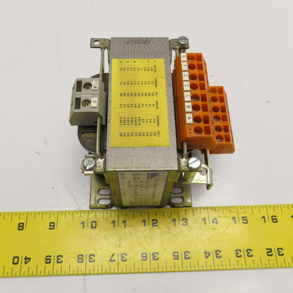 Rathgeber Type ET 160 200-280/380-550V Pri 200/470VA Transformer 11,8 VAC Sec