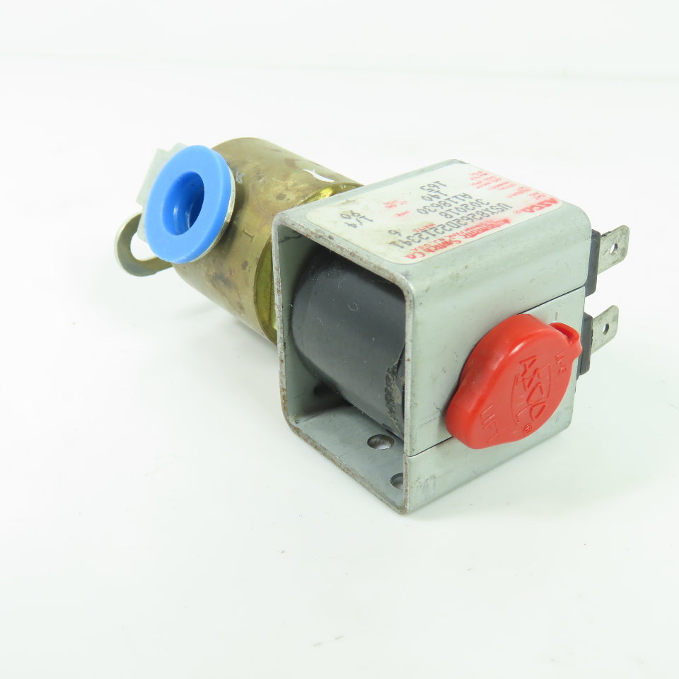 Asco USX8262D2212341 2-Way Solenoid Valve 1/4" Pipe 120V